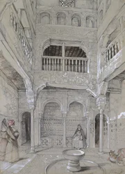 Entrance to the Baths at the Alhambra